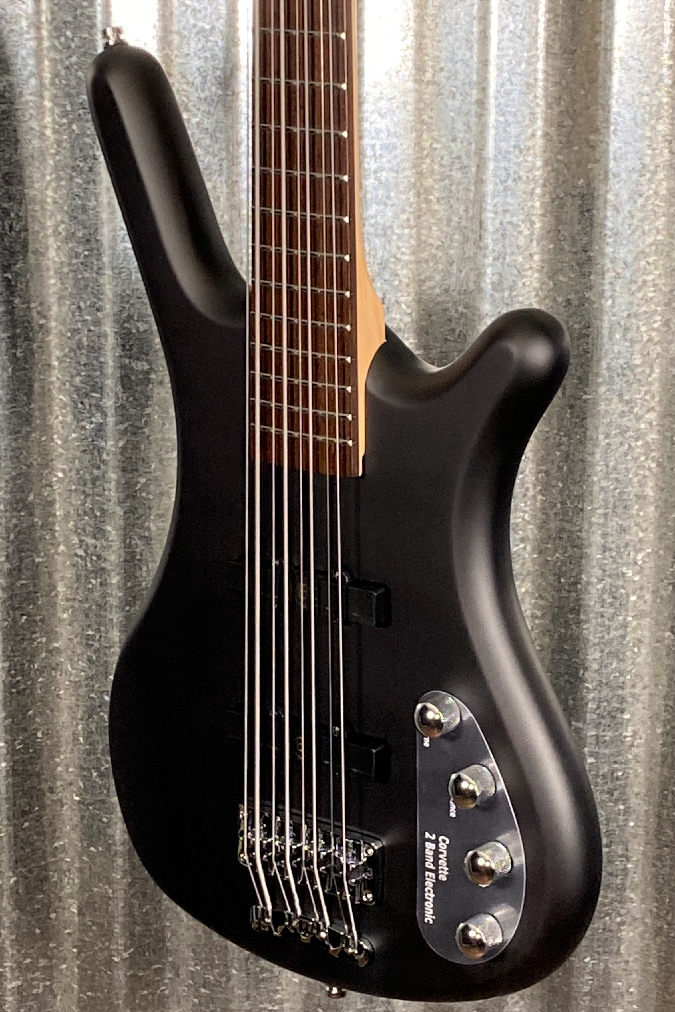 Warwick RockBass Corvette Basic Satin Nirvana Black Active 8