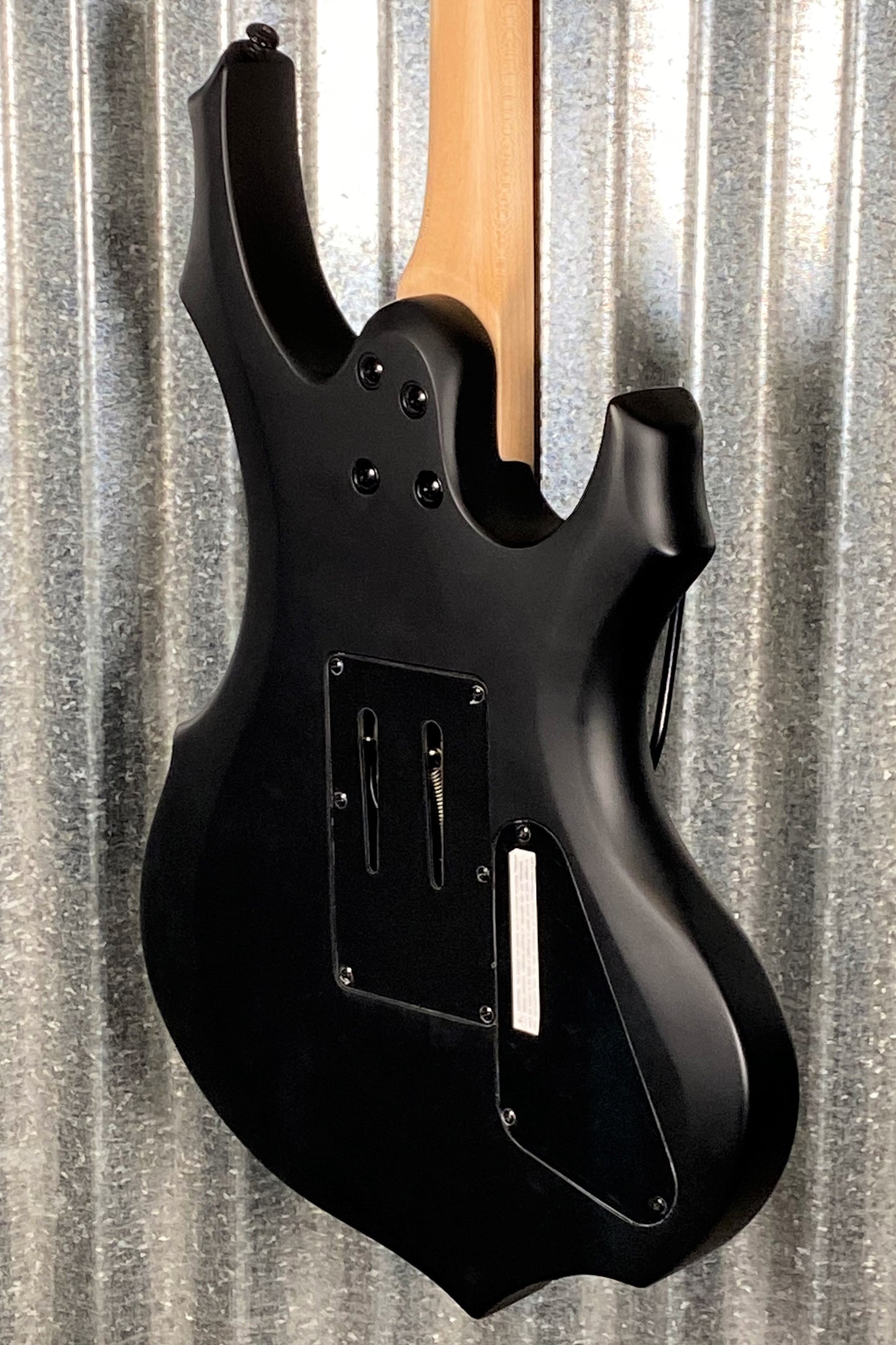 ESP LTD F-200 LH Floyd Rose Black Satin Left Hand Guitar LF200BLKSLH #1982 Used