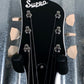 Supro Americana 1582VJB Coronado II Vibrato Jet Black Guitar #0885