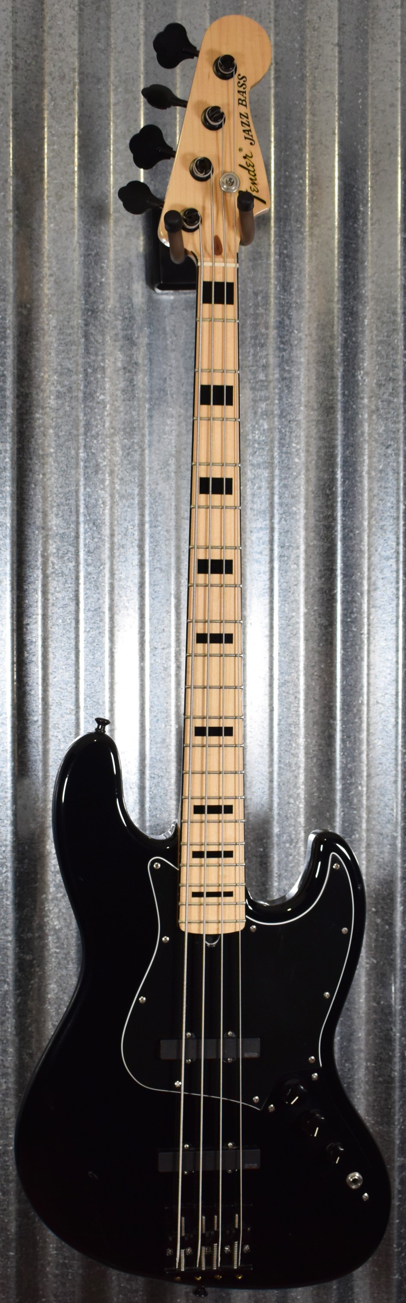 Fender Geddy Lee Signature Black 4 String Jazz Bass & Bag EMG Japan #6