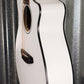 Breedlove Discovery Concert Satin CE White Sitka-Mahogany Acoustic Electric Guitar B Stock #6375