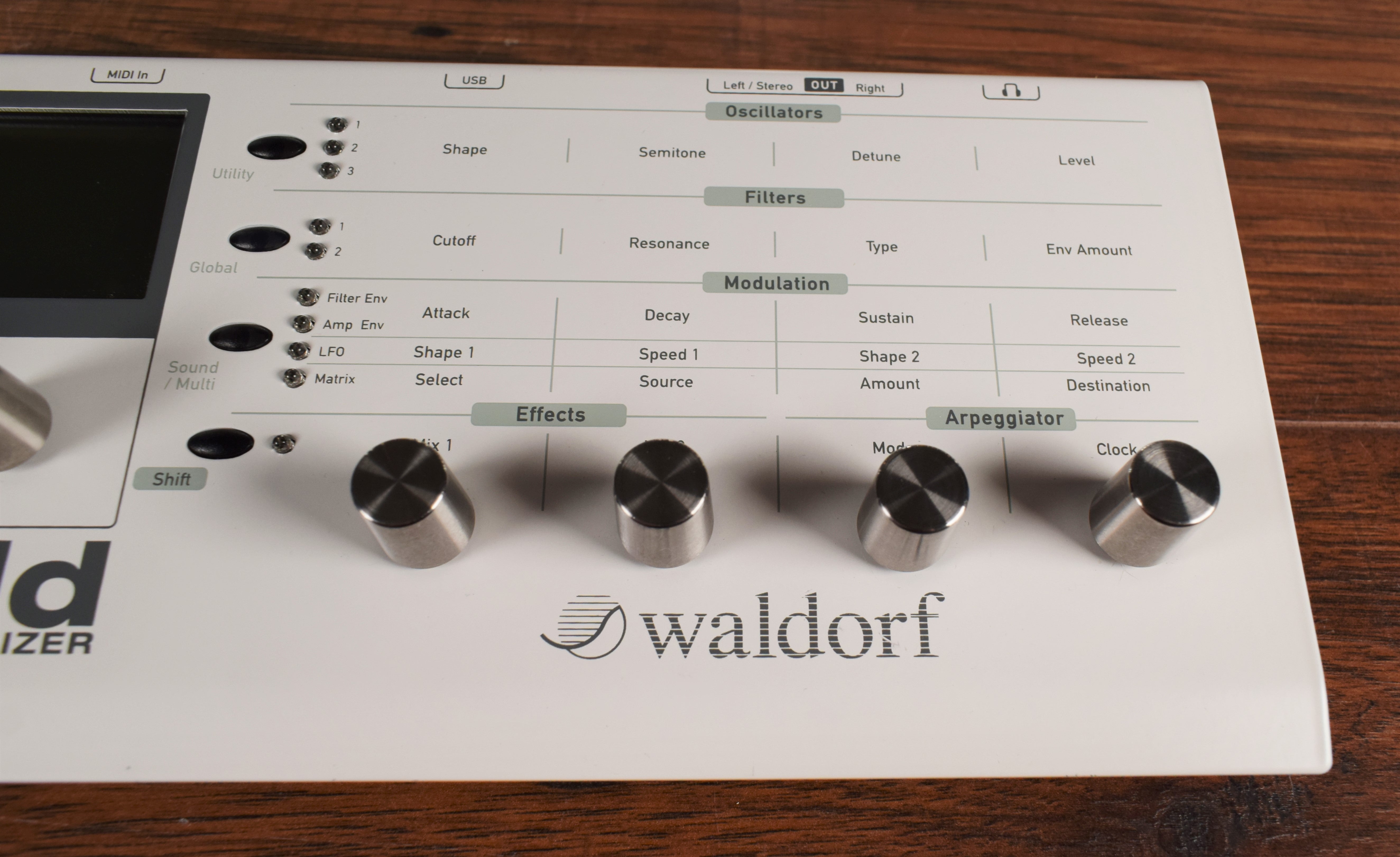 Waldorf Blofeld Desktop Synthesizer Module White Used