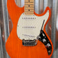 G&L Guitars USA Fullerton Deluxe Skyhawk Clear Orange Guitar & Case 2019 #5115