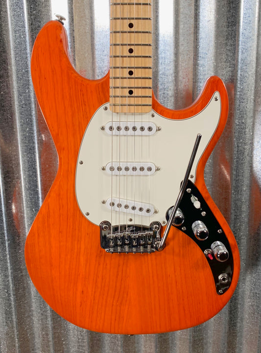 G&L Guitars USA Fullerton Deluxe Skyhawk Clear Orange Guitar & Case 2019 #5115