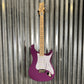 PRS Paul Reed Smith SE Silver Sky John Mayer Summit Purple Maple Guitar & Bag #0255