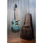 PRS Paul Reed Smith SE Custom 24 Flame Blue Guitar & Bag Used