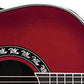 Ovation 2077 AX Acoustic Electric Guitar in Cherry Cherry Burst & Case #1739