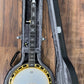 Washburn B17 Professional Bell Brass Tone Ring Tobacco Sunburst Banjo & Case #0627