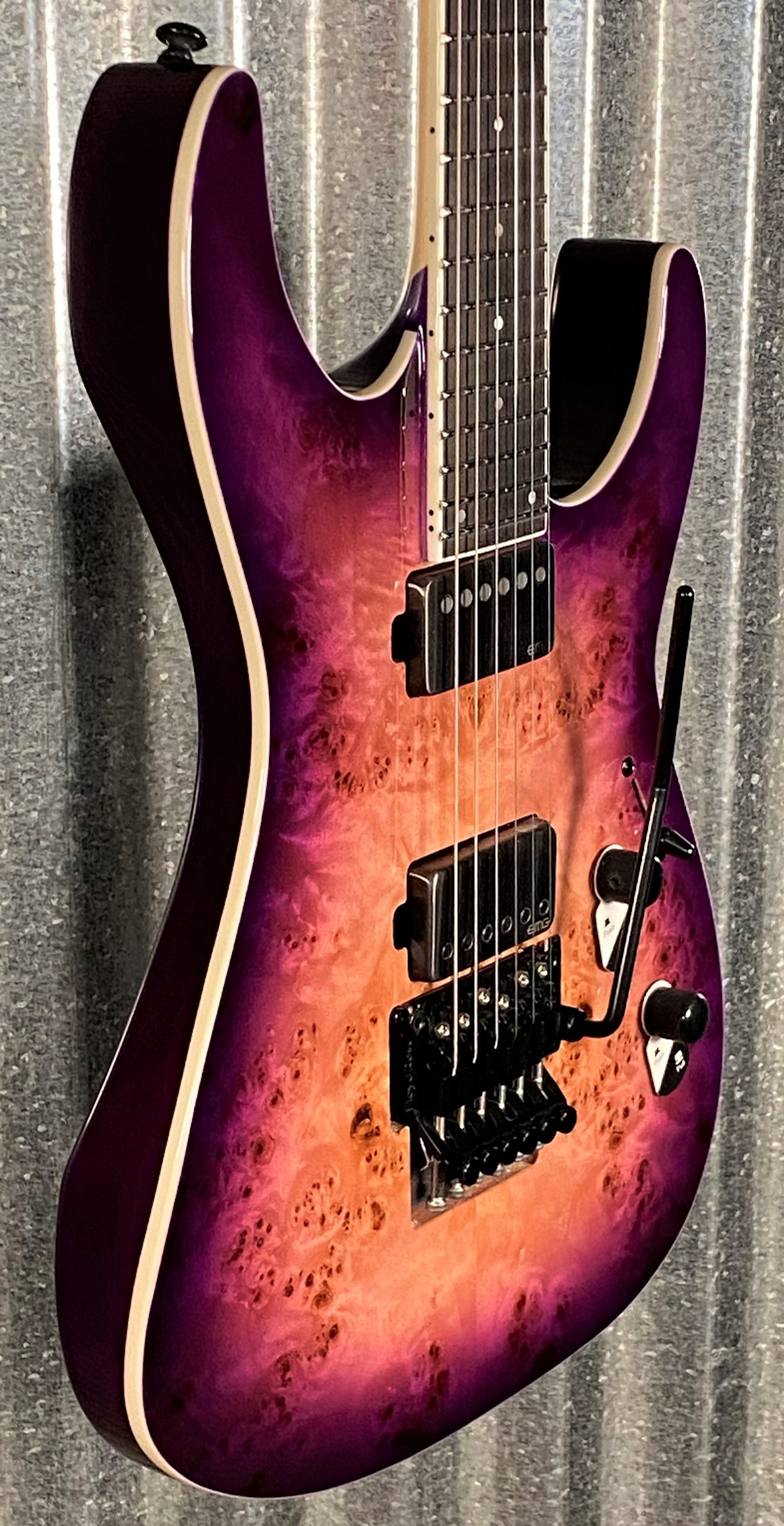 ESP LTD M-1000 Purple Natural Burst Guitar #0672