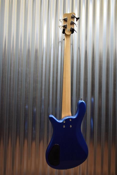 Warwick Rockbass Streamer LX 5 String Fretless Bass Metallic Blue & Case #5114