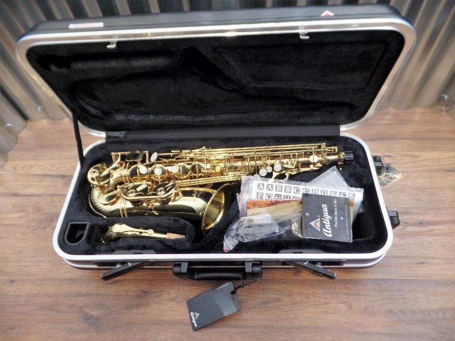 Antigua Winds AS3220 Series Eb Alto Saxophone Lacquer Finish & Case #8