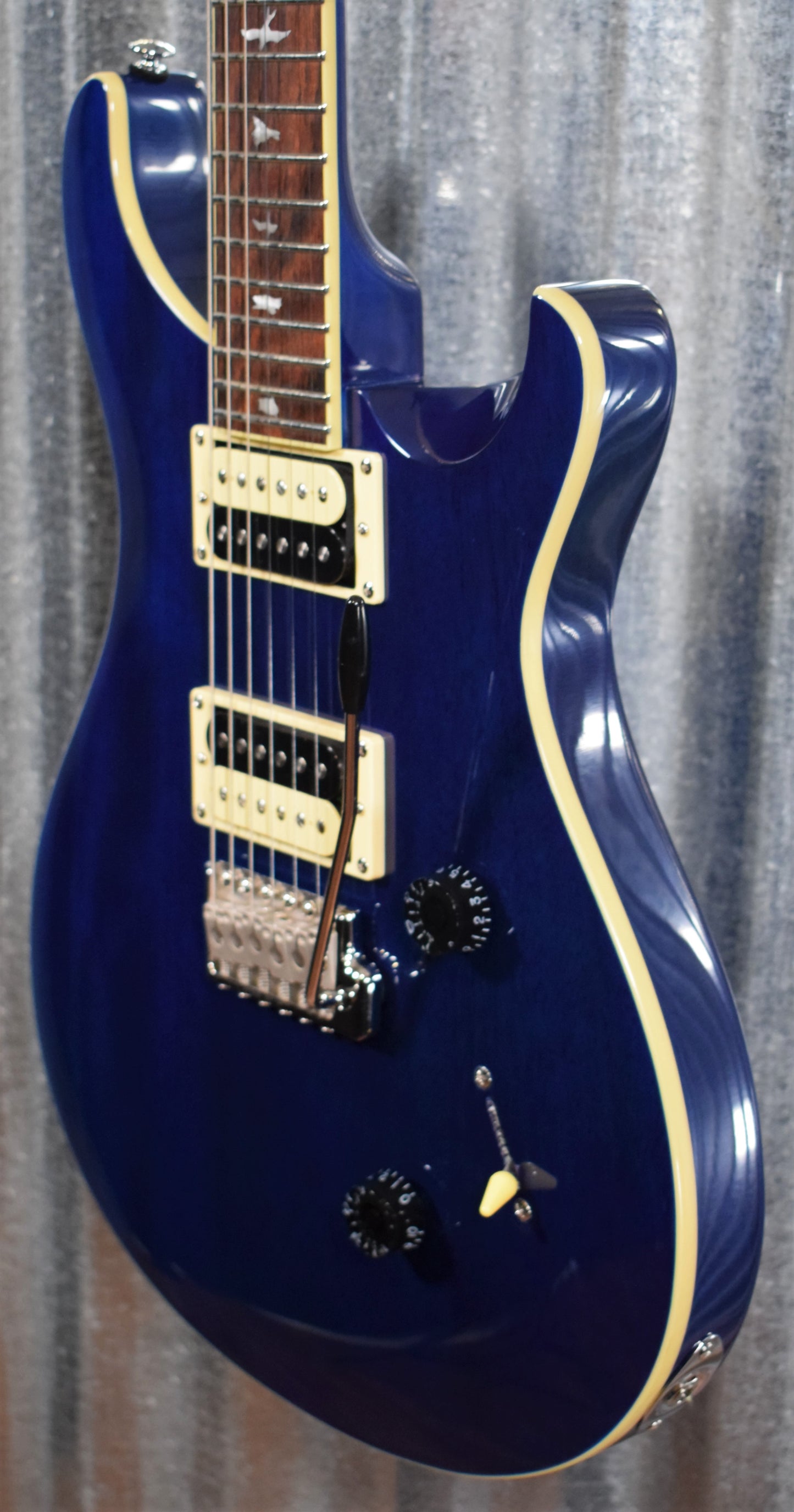 PRS Paul Reed Smith SE Standard 24 Translucent Blue Electric Guitar & Bag #5883