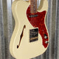 G&L USA 2023 Custom ASAT Classic Thinline Semi Hollow Vintage White Guitar & Bag #1012 Used