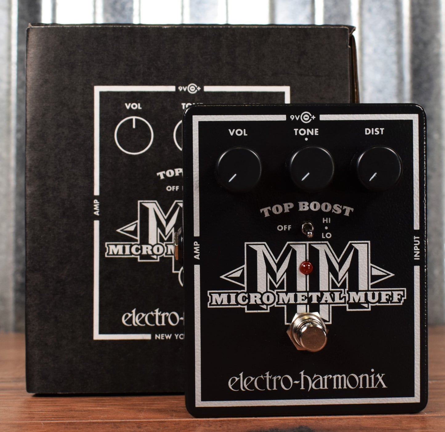 Electro-Harmonix Micro Metal Muff Distortion Guitar Effect Pedal
