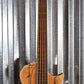 ESP LTD TL-5 Spalted Maple Thinline 5 String Acoustic Electric Bass LTL5SMNAT & Case #0736