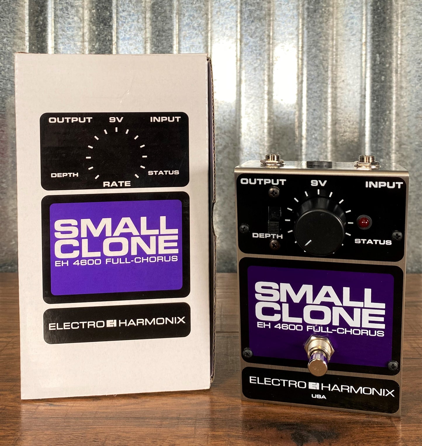 Electro-Harmonix EHX Small Clone Analog Chorus Guitar Effect Pedal Used