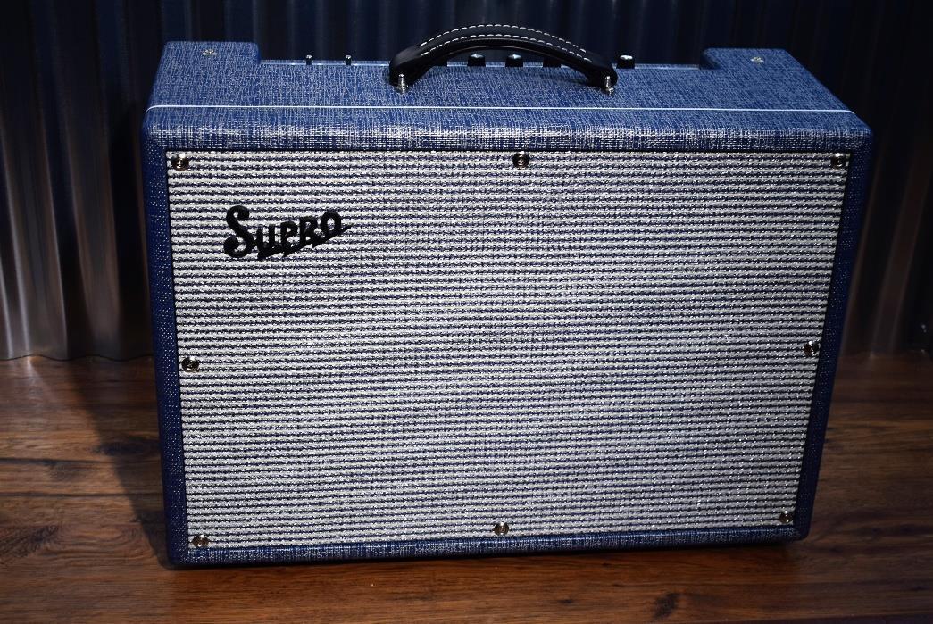 Supro USA 1648RT Saturn Reverb Tremolo 15 Watt 1x12" Guitar Combo Amplifier #135