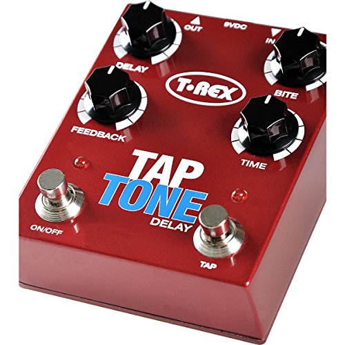 T-Rex Engineering Tap Tone Tap Tempo Delay Guitar Effects Pedal Demo #218