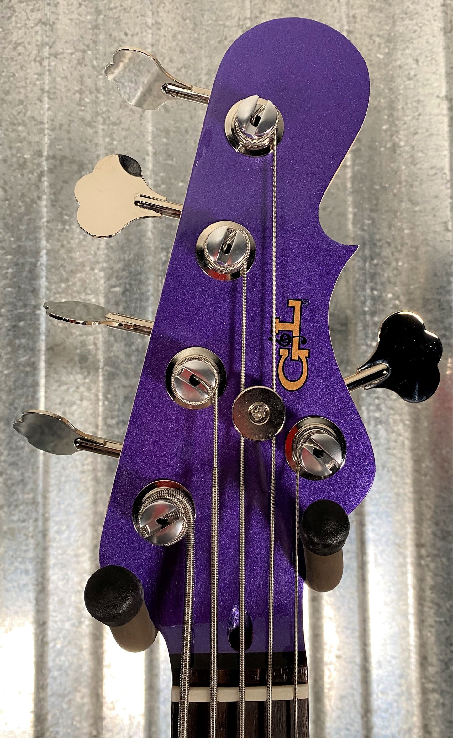 G&L USA JB-5 Plum Crazy 5 String Jazz Bass Rosewood Satin Neck & Case #3082