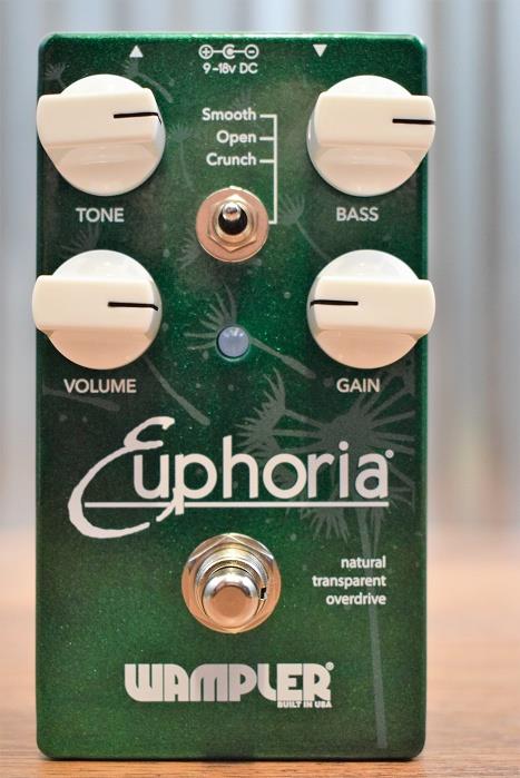 Wampler Euphoria Natural Transparent Overdrive Guitar Effect Pedal