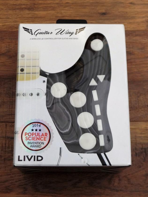 Livid Instruments Guitar Wing Wireless 3D MIDI Controller for Guitar & Bass