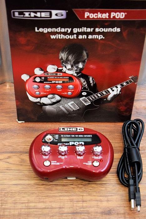 Line 6 Pocket POD Palm Size Guitar Multi Effect Processor