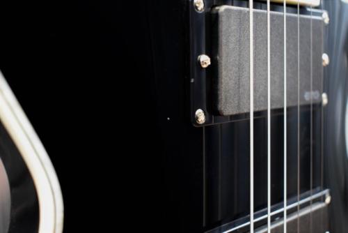 ESP LTD EC-1000 Evertune Gloss Black EMG Guitar & Blem & Case #1561