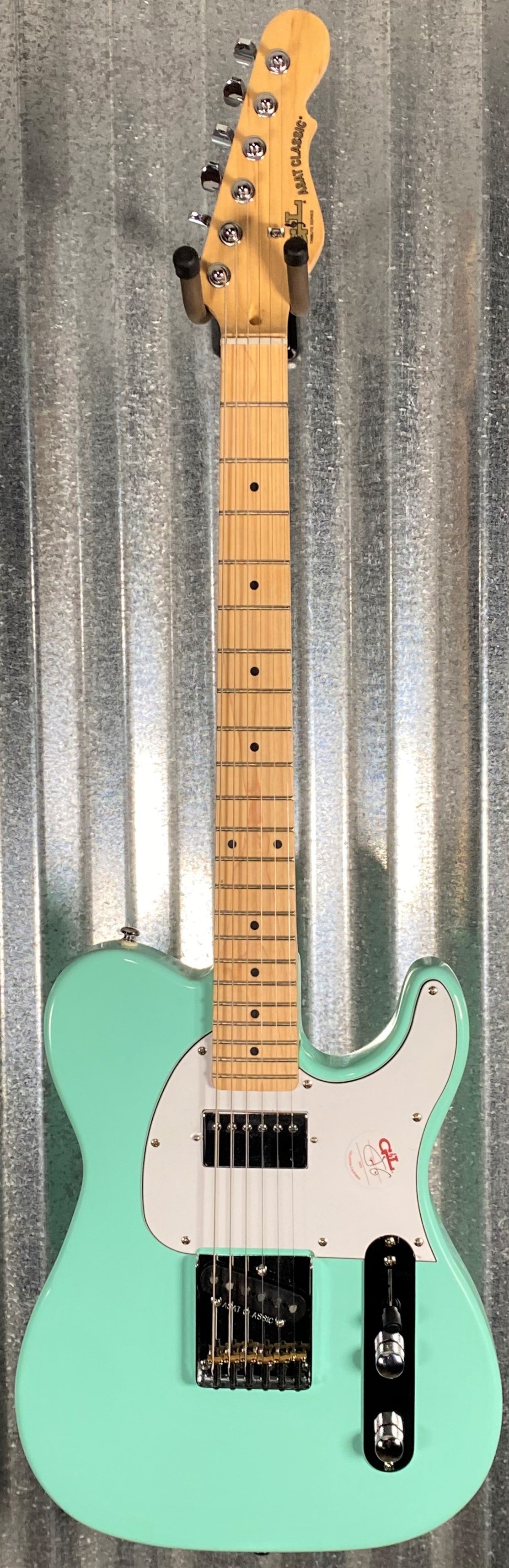 G&L Tribute ASAT Classic Bluesboy Mint Green Guitar #7138 Used