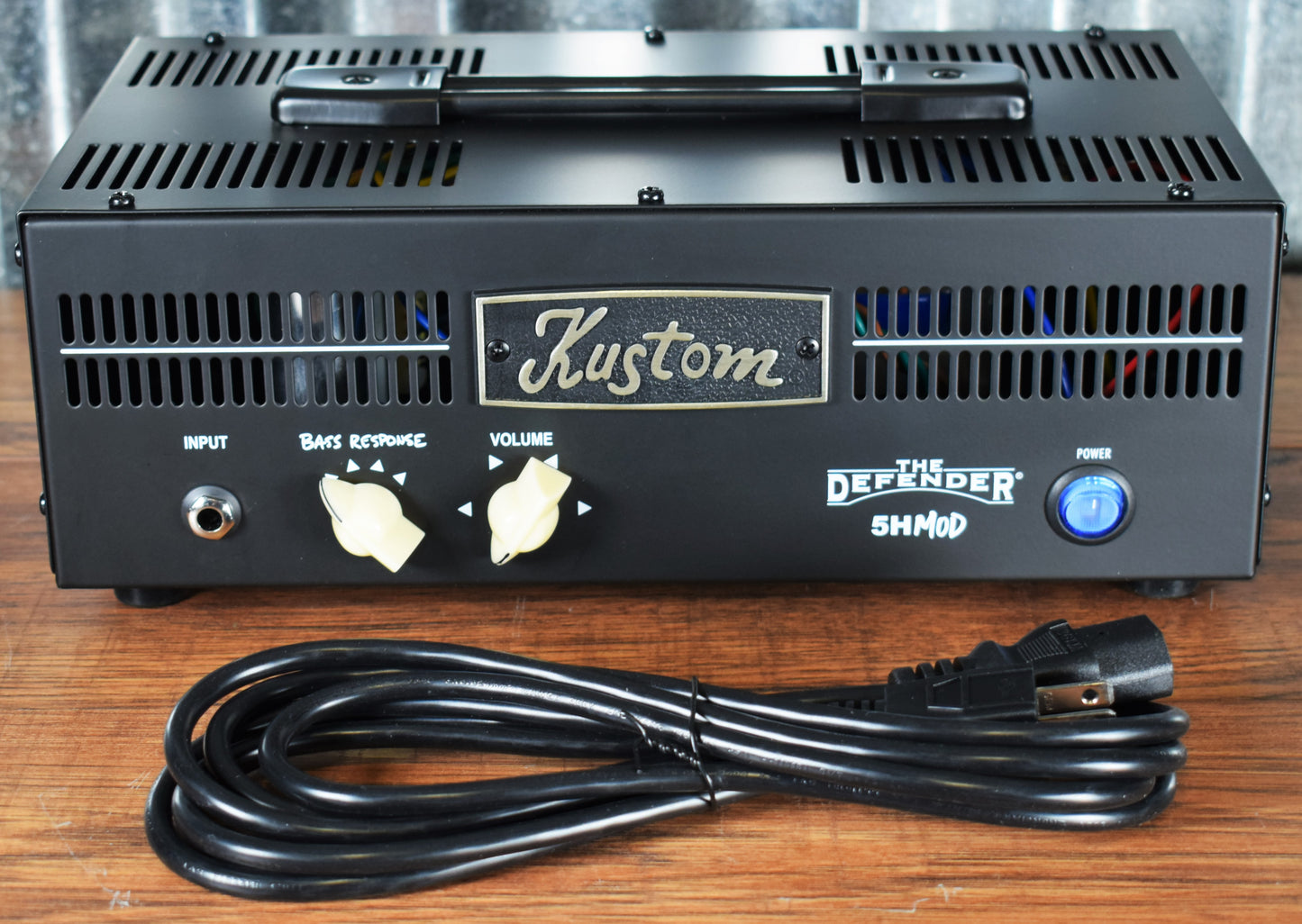 Kustom Amplification Defender 5HMOD 5 Watt All Tube Guitar Amplifier Head Demo