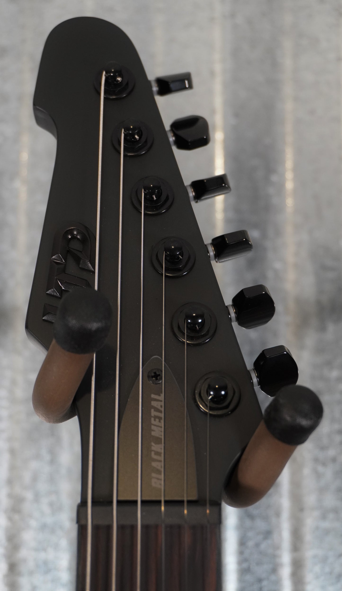 ESP LTD Phoenix Black Metal Guitar LPHOENIXBKMBLKS #0473