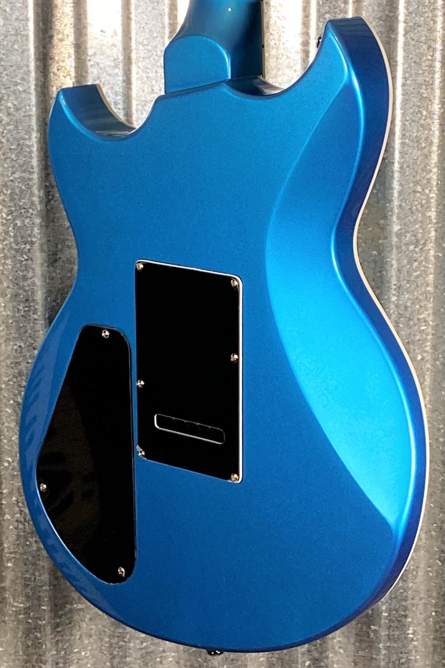 Reverend Guitars Reeves Gabrels Dirtbike Metallic Blue Guitar #0173