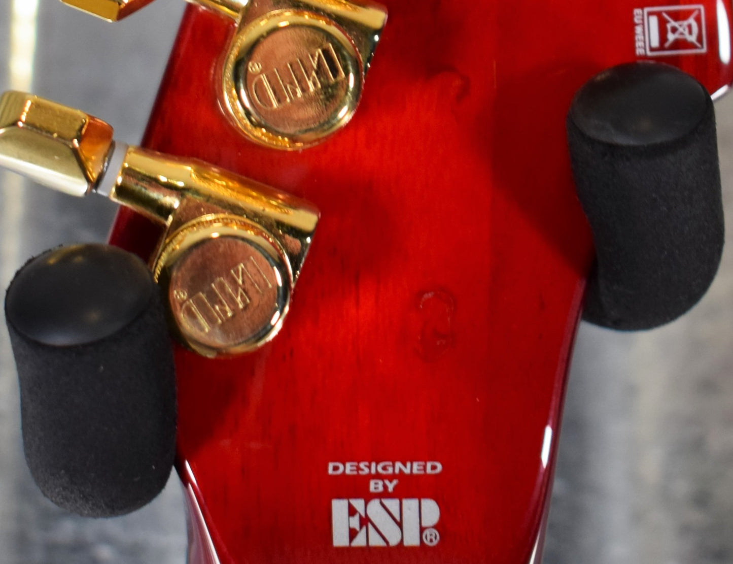 ESP LTD Phoenix 1000 See Thru Black Cherry Fishman Fluence Guitar PHOENIX1000STBC #1155