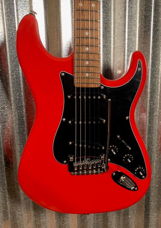 G&L USA Fullerton Custom Legacy Rally Red Guitar & Case 2018 #1036
