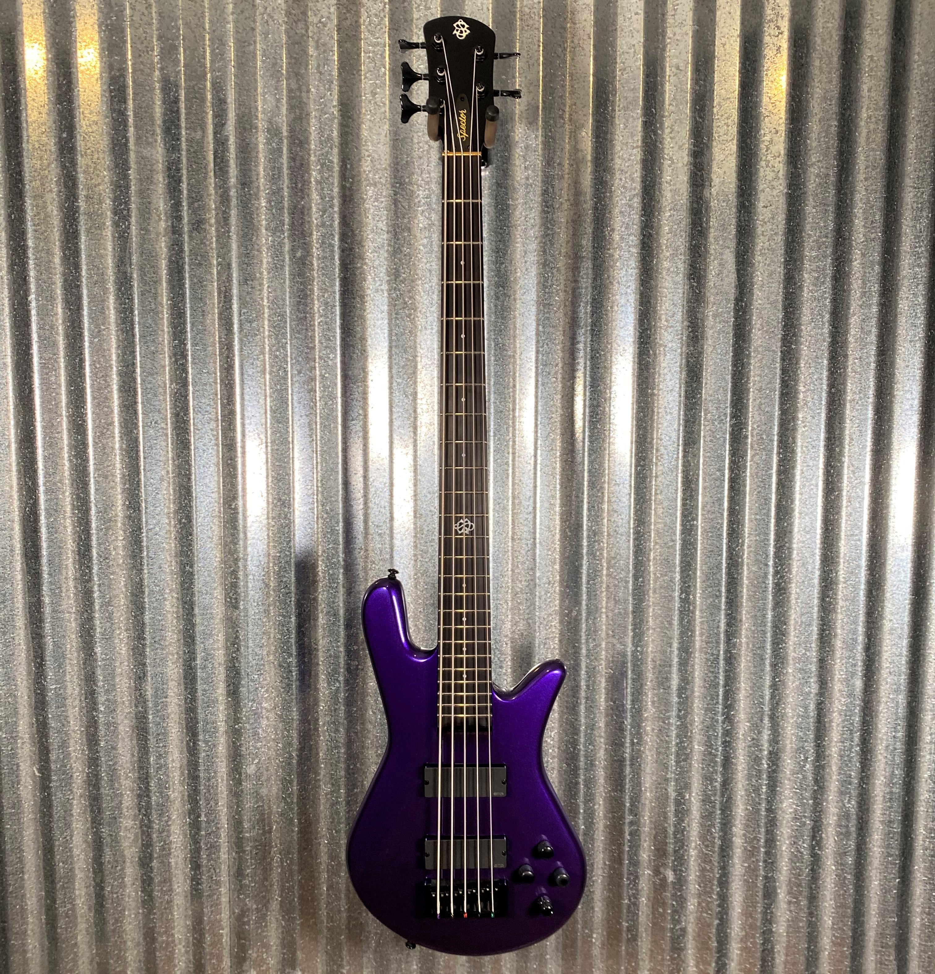 Spector NS Ethos 5 String Bass Plum Crazy Gloss NSETHOS5PL