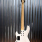 G&L Tribute M-2000 GTB 4 String Carved Top Gloss White Bass & Case M2000 #6247