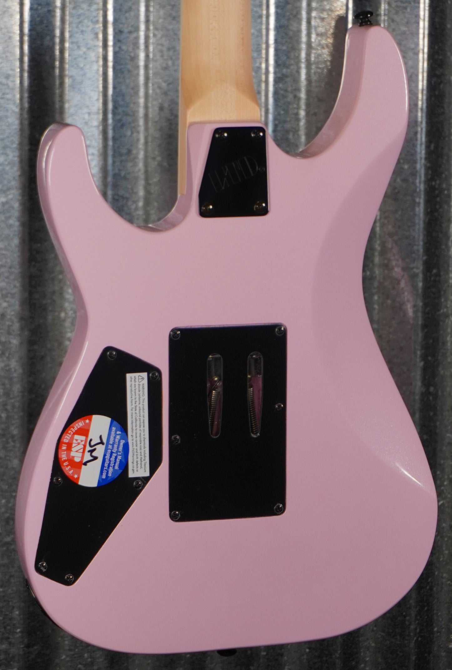 ESP LTD Mirage Deluxe '87 Pearl Pink Guitar LMIRAGEDX87PP #0145