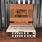 GR Bass Dual 800 Compact Two Channel 800 Watt Bass Amplifier Head with Tuner & Overdrive White