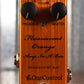 One Control BJF Fluorescent Orange Amp in a Box Distortion Guitar Effect Pedal Used