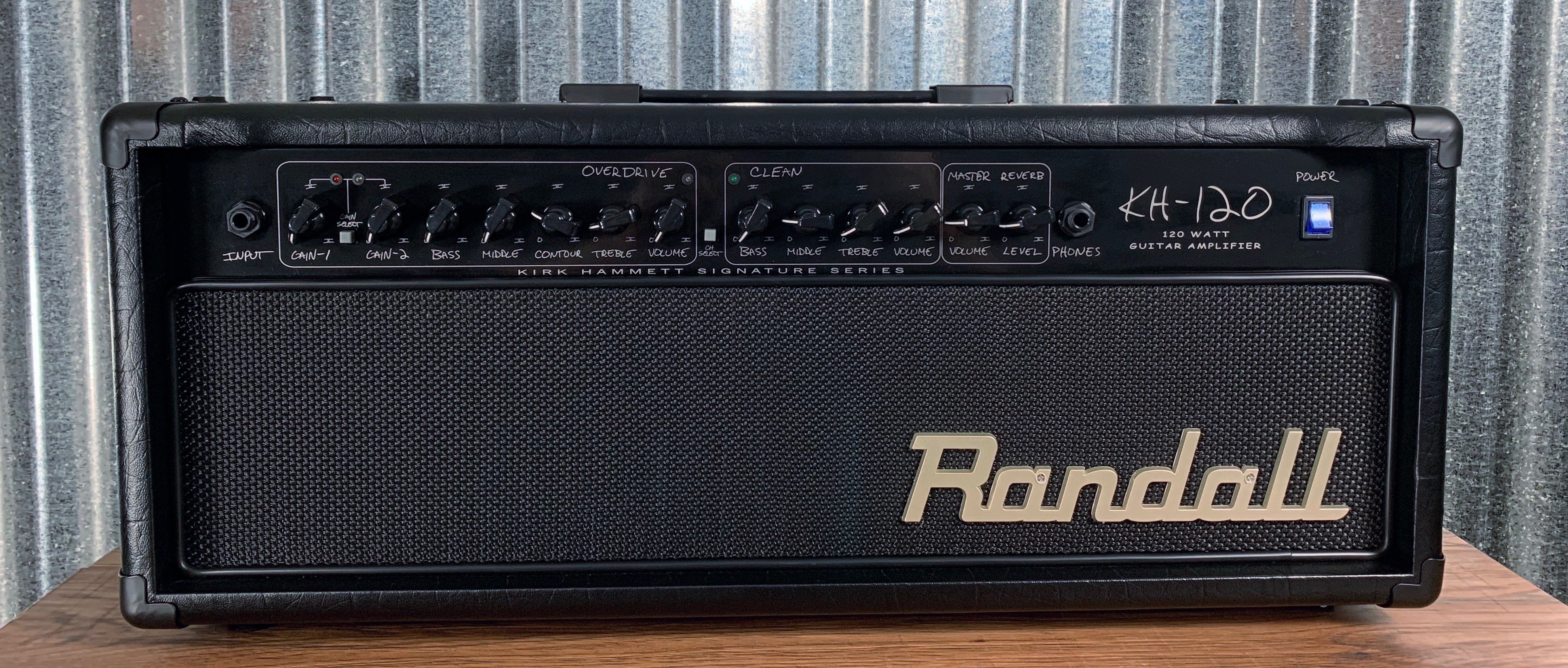 レア 名機 Randall KH-120 メタリカ モデル 120w 動作品 ギター