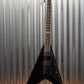 ESP LTD V-401 Flying V Electric Guitar Black EMG 81 Pickups #482