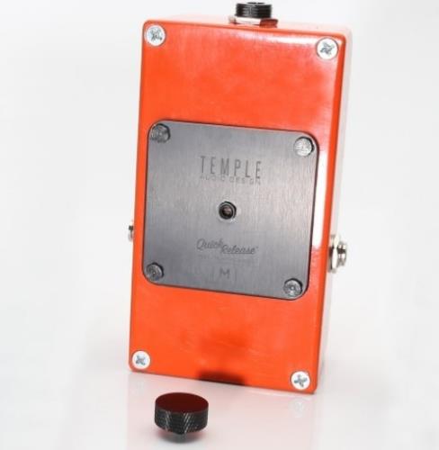 Temple Audio Design 3 Pack Pedalboard Medium Effect Pedal Quick Release TQR-M
