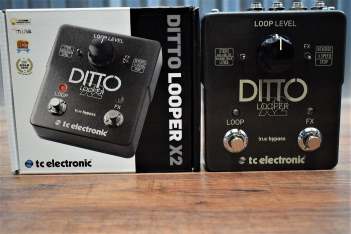 TC Electronic Ditto X2 Looper Guitar Effect Pedal