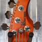 Ernie Ball Music Man 2003 Bongo HH 4 String Active Bass Lava Pearl & Case #F08386 Used
