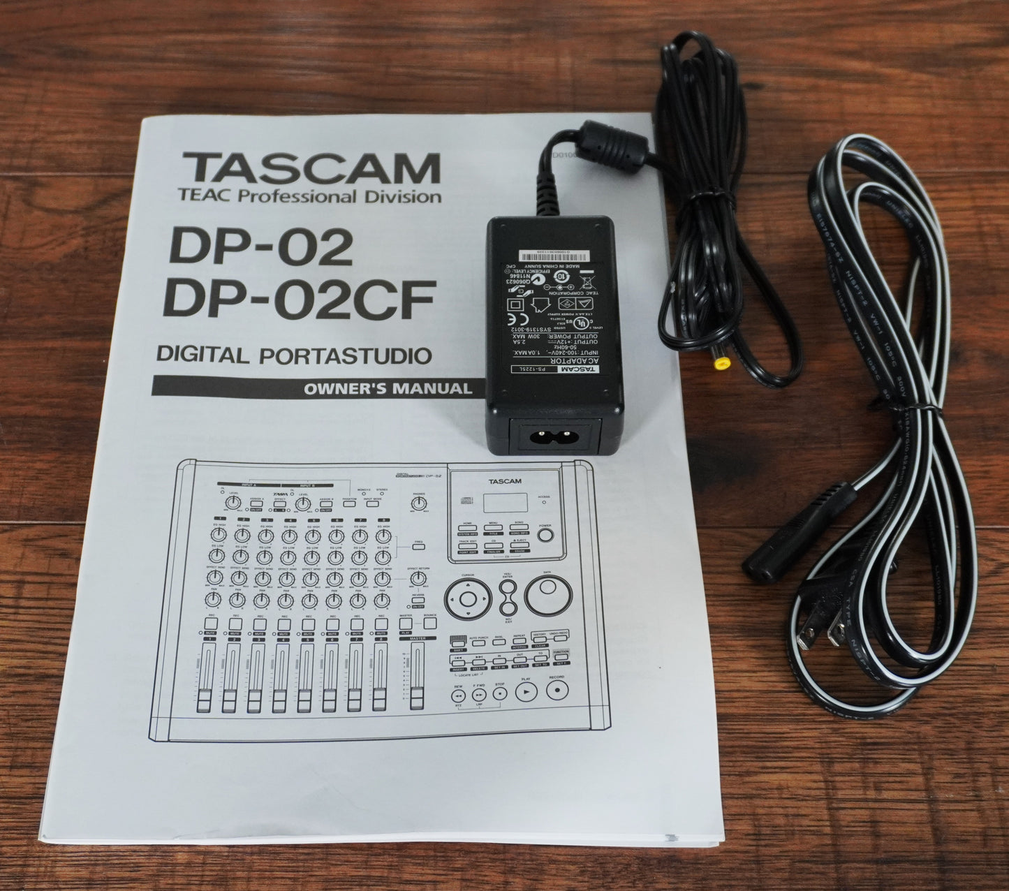 Tascam DP-02 8-Track Digital Portastudio with Effects Used