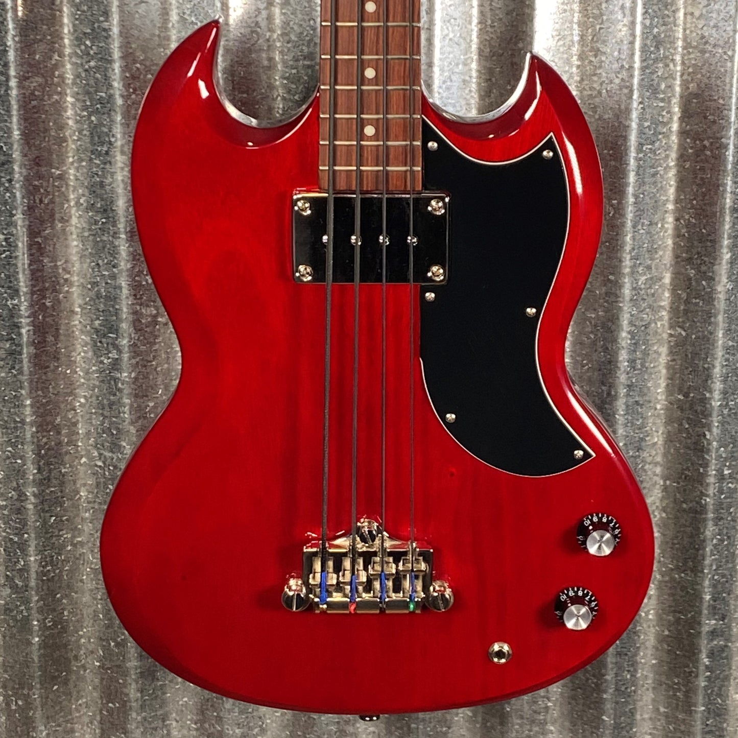 Epiphone EB-0 4 String Short Scale Bass Cherry #1335 Used