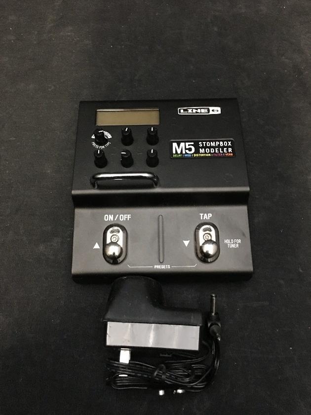Line 6 M5 Stompbox Modeler Effects FX Pedal for Electric Guitar *