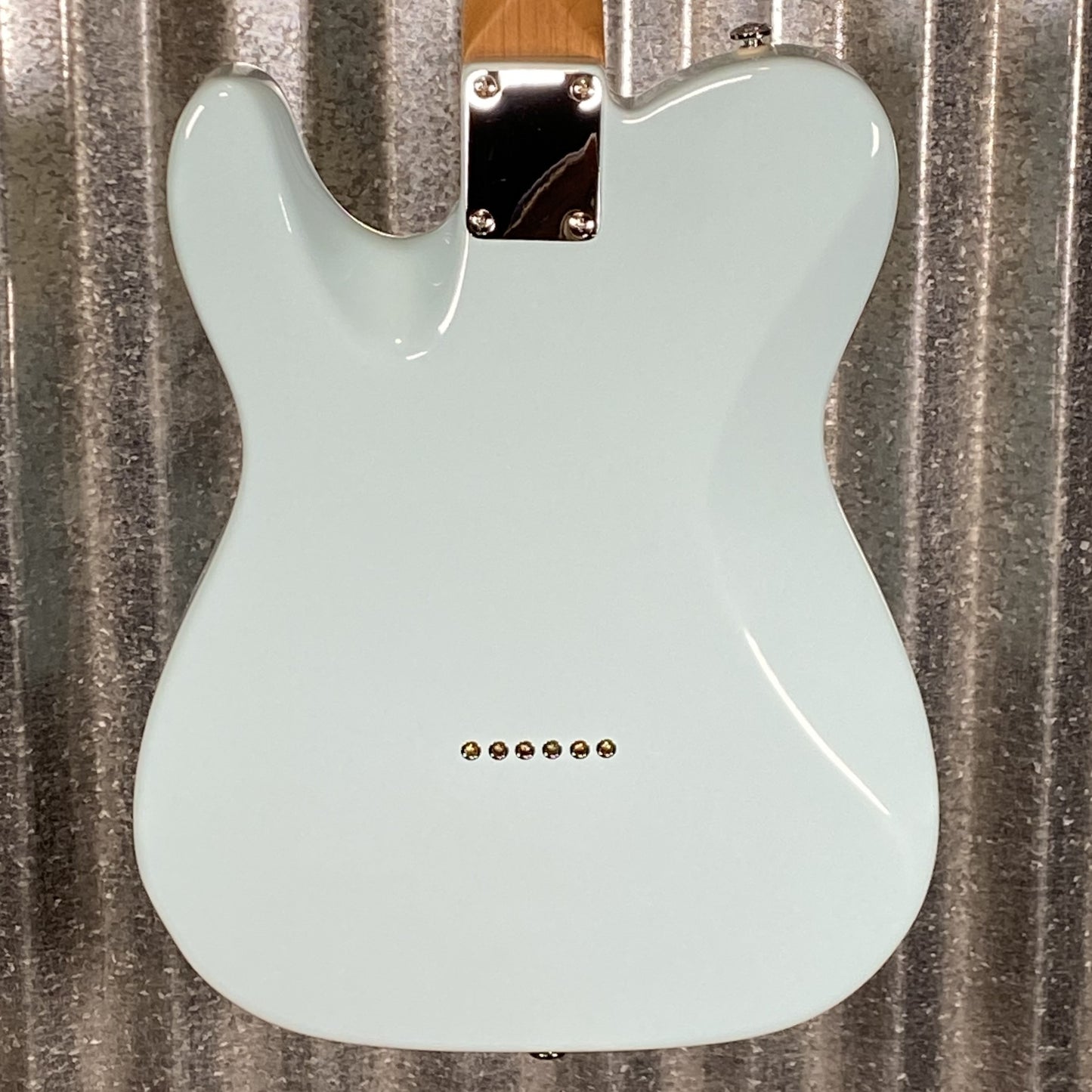 Musi Virgo Classic Telecaster Baby Blue Guitar #0620 Used