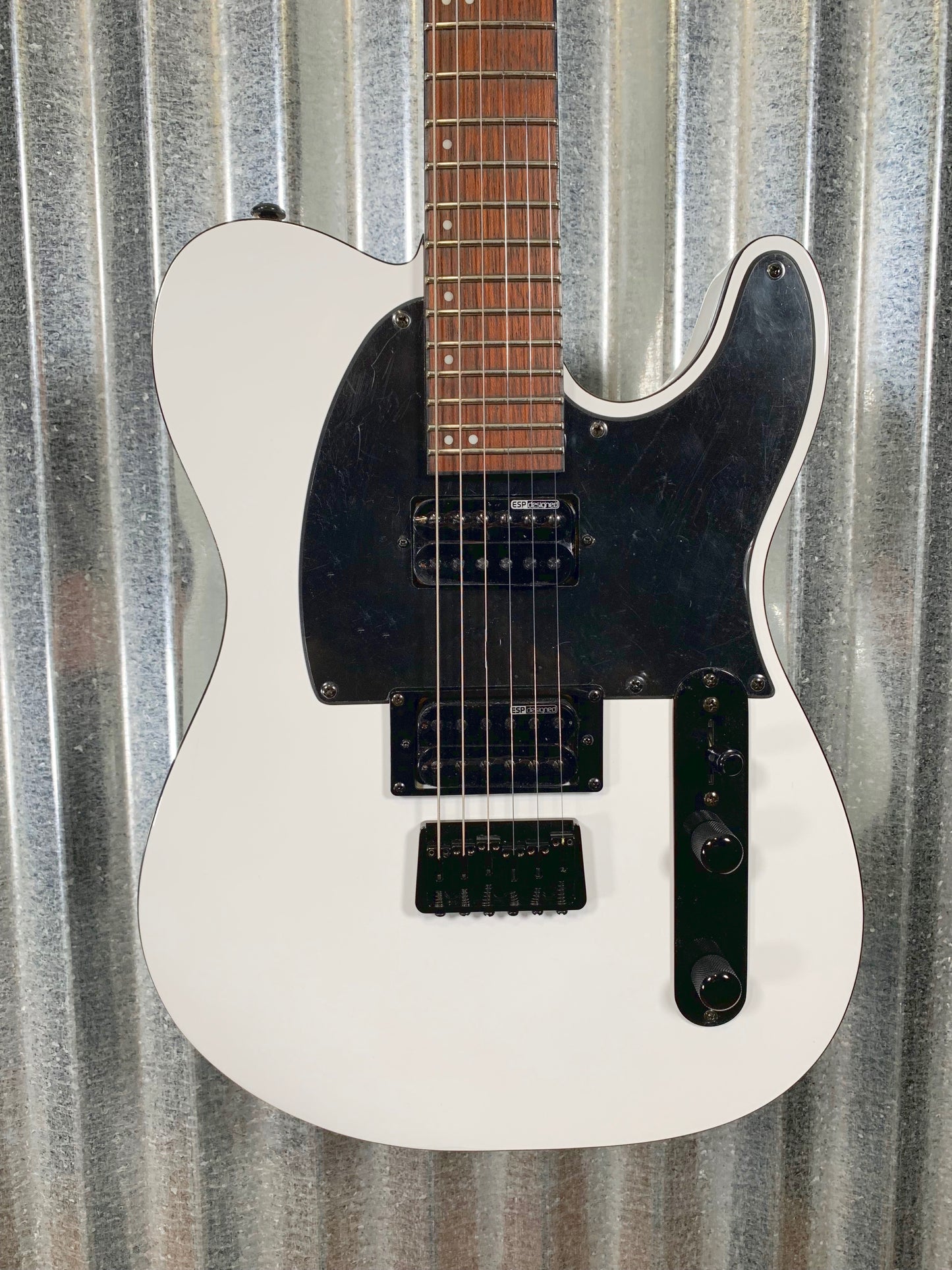 ESP LTD TE-200 Rosewood Snow White T Style Electric Guitar TE200RSW