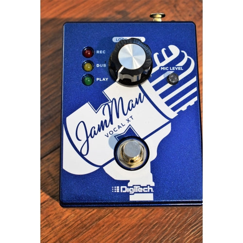 Digitech Jamman Vocal XT One Button Vocalist Microphone Looper Effect Pedal