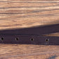 Levy's M25-DBR 5/8" Veg-tan Leather Pad Classic 50's Guitar Strap Brown